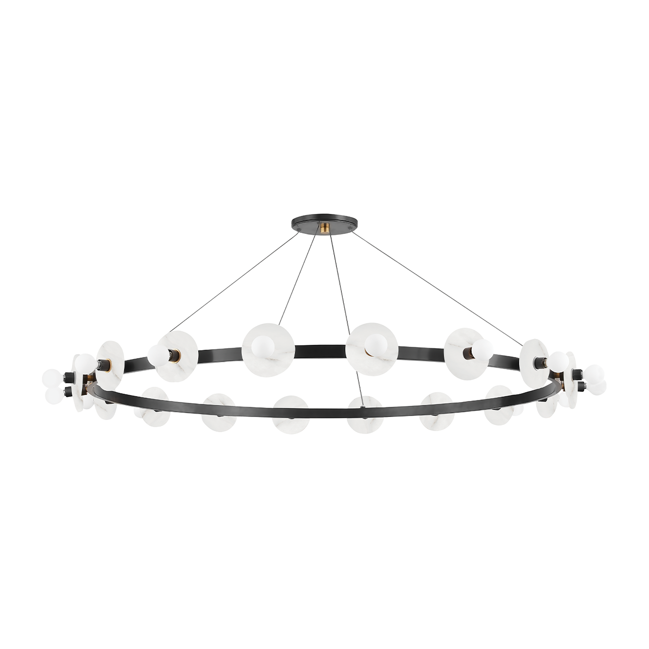 18-Light 58-Inch Chandelier / Aged Old Bronze