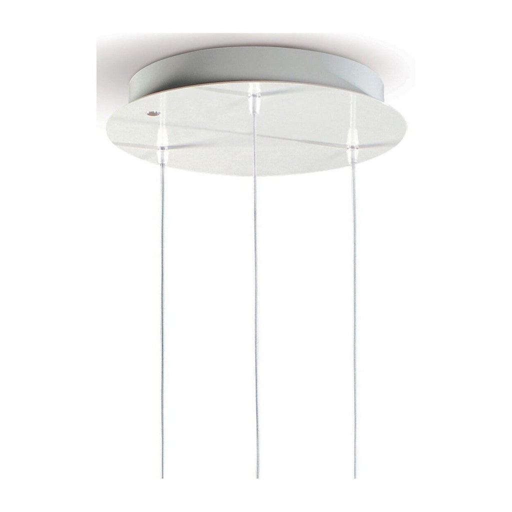 3-Light Porcelain Tulip Pendant Light