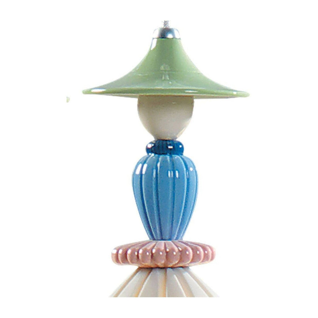 3-Light Porcelain Tulip Pendant Light
