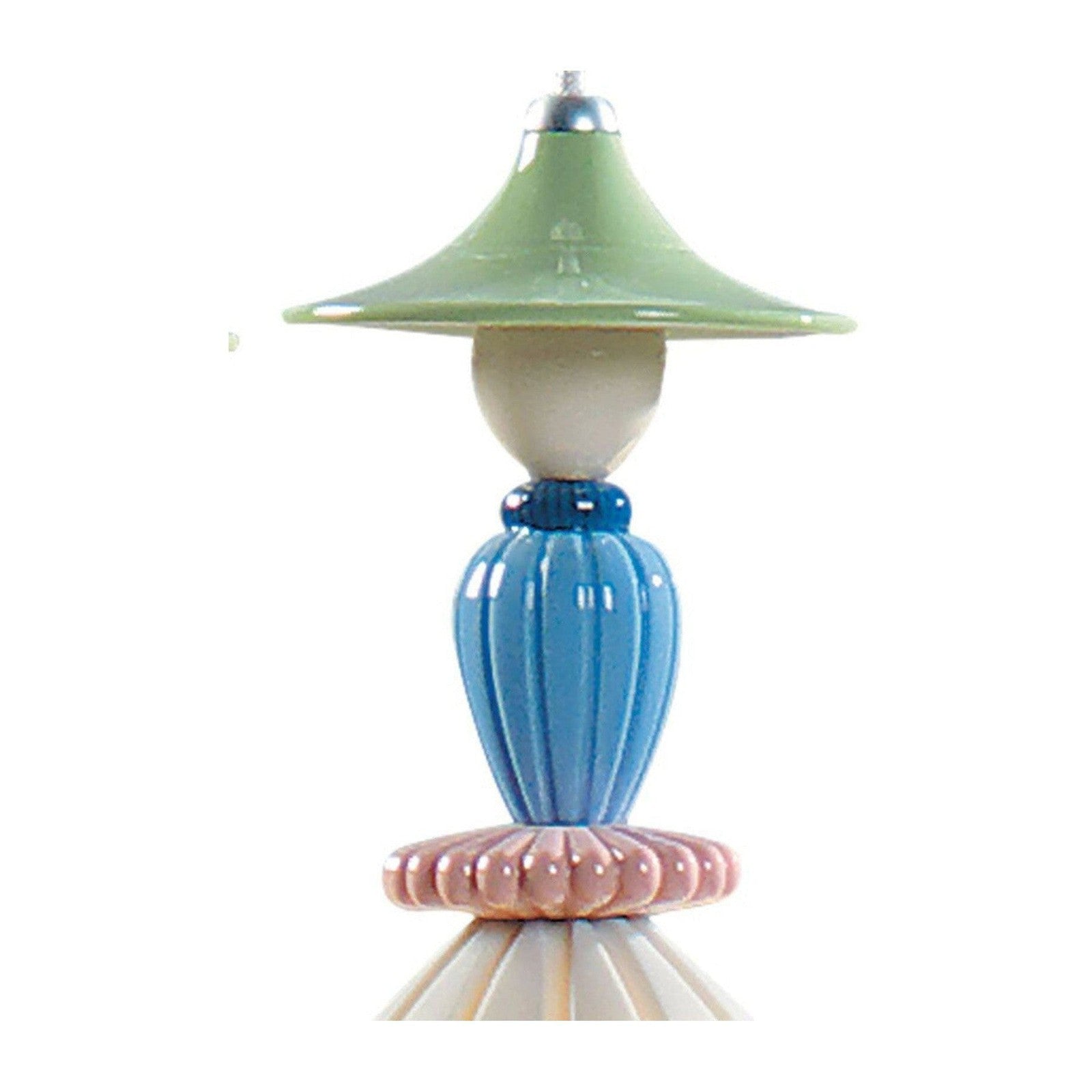 3-Light Porcelain Tulip Pendant Light