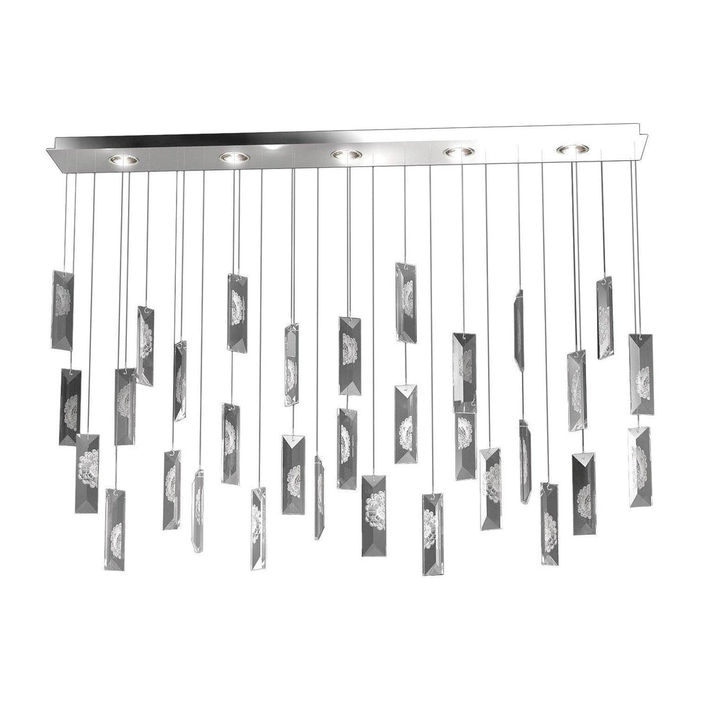32-Prism Crystal Ceiling Light / Default Title
