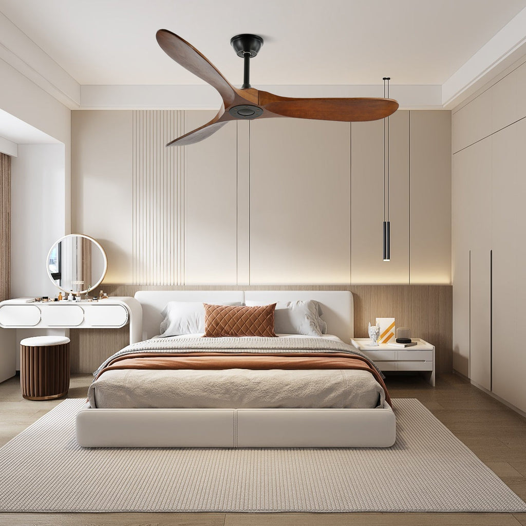 42/52-Inch Wood Blade Ceiling Fan