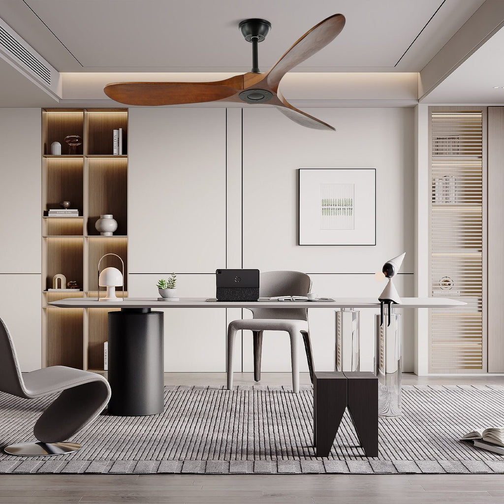42/52-Inch Wood Blade Ceiling Fan