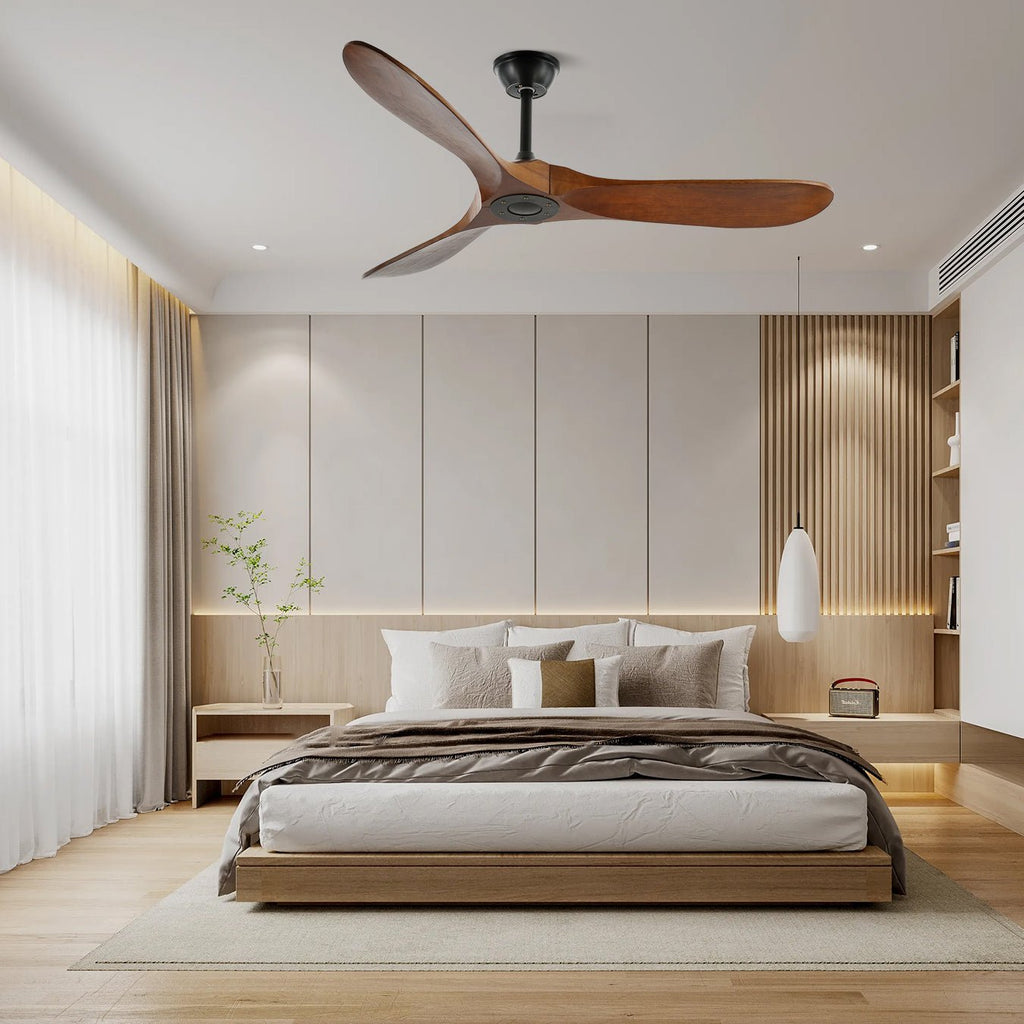 42/52-Inch Wood Blade Ceiling Fan