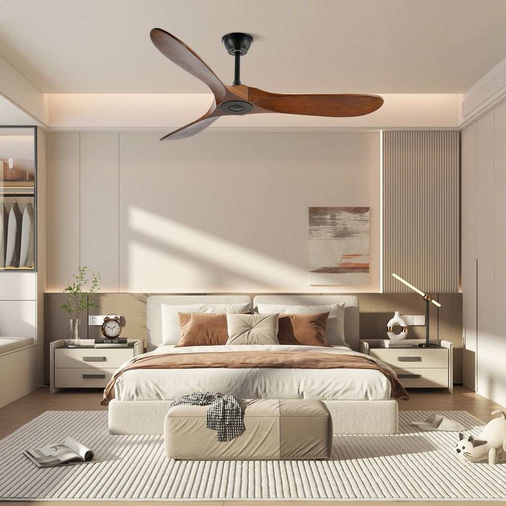 42/52-Inch Wood Blade Ceiling Fan