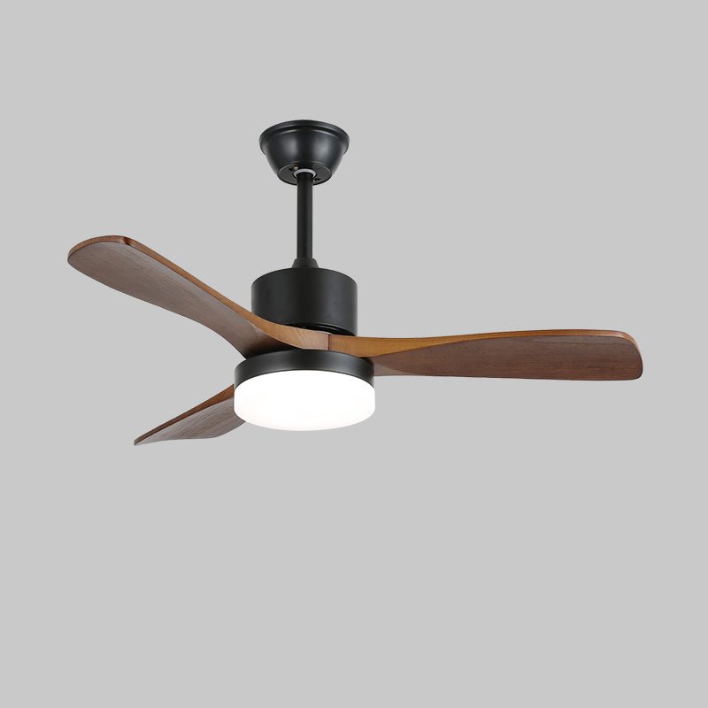 48/52-Inch Wood Blade Ceiling Fan Light