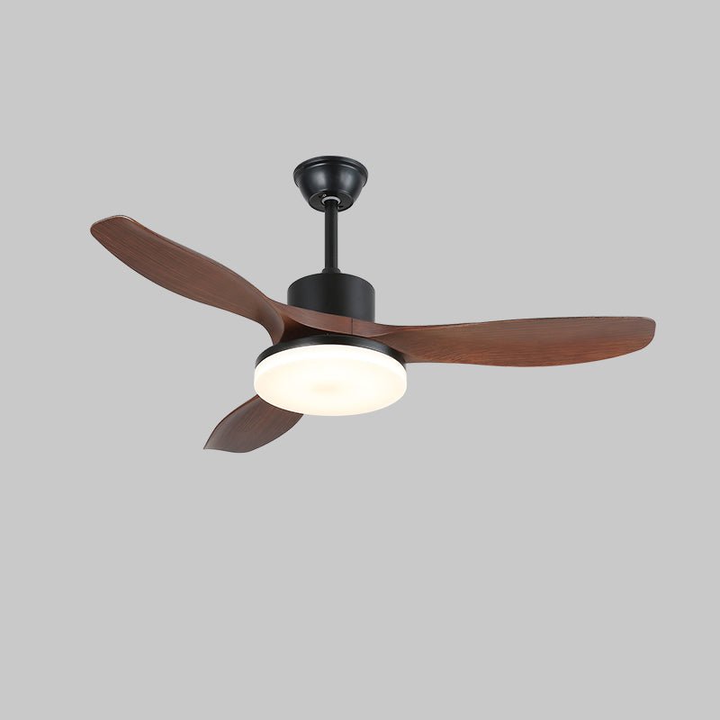 48/52-Inch Wood Blade Ceiling Fan Light