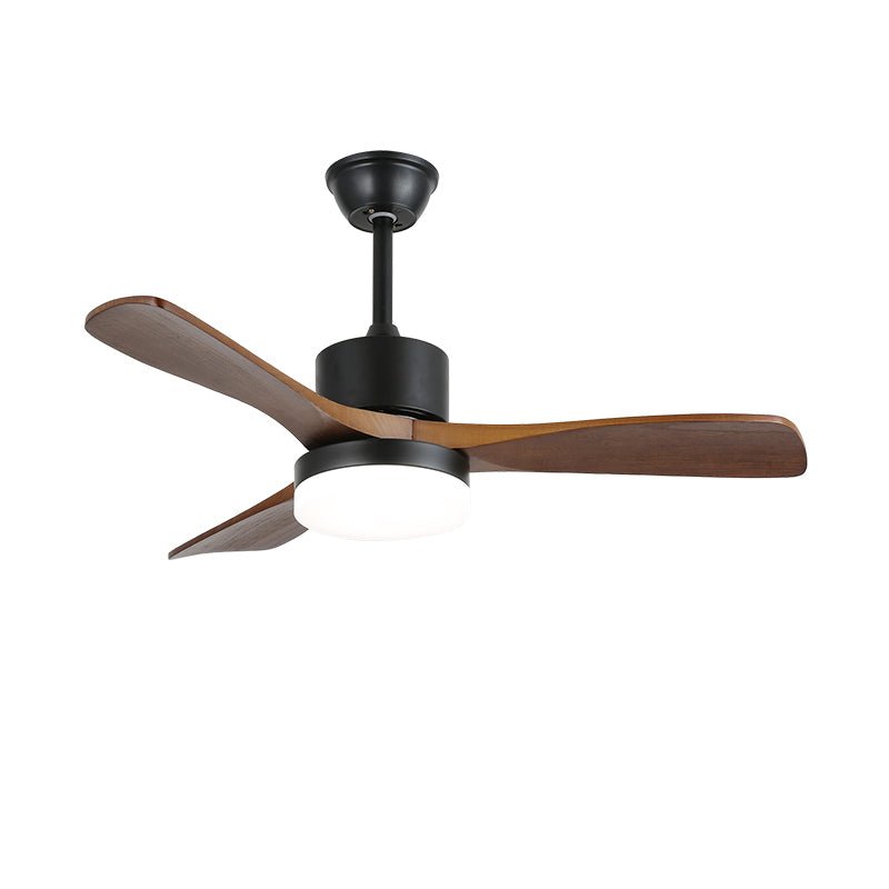 48/52-Inch Wood Blade Ceiling Fan Light