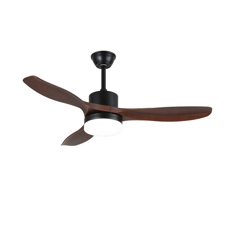 48/52-Inch Wood Blade Ceiling Fan Light