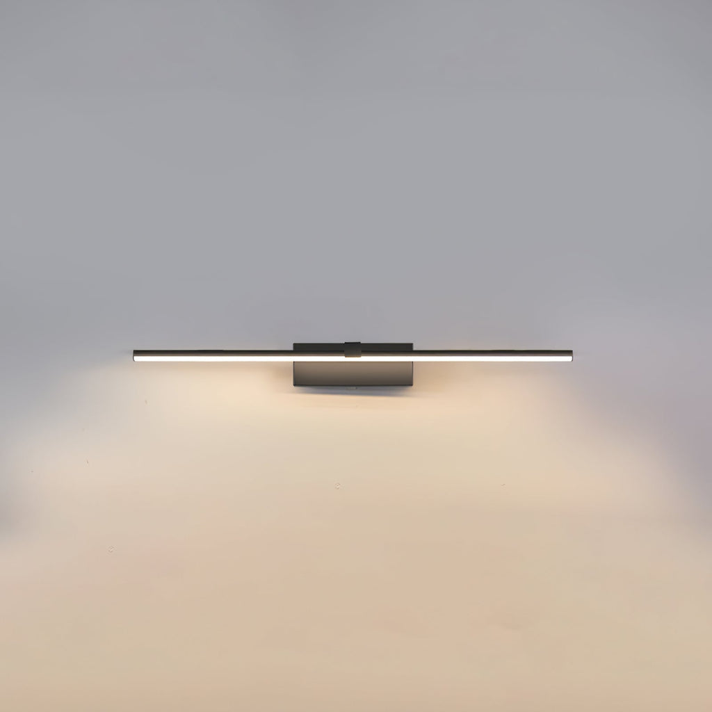 Black Linear LED Mirror Wall Light