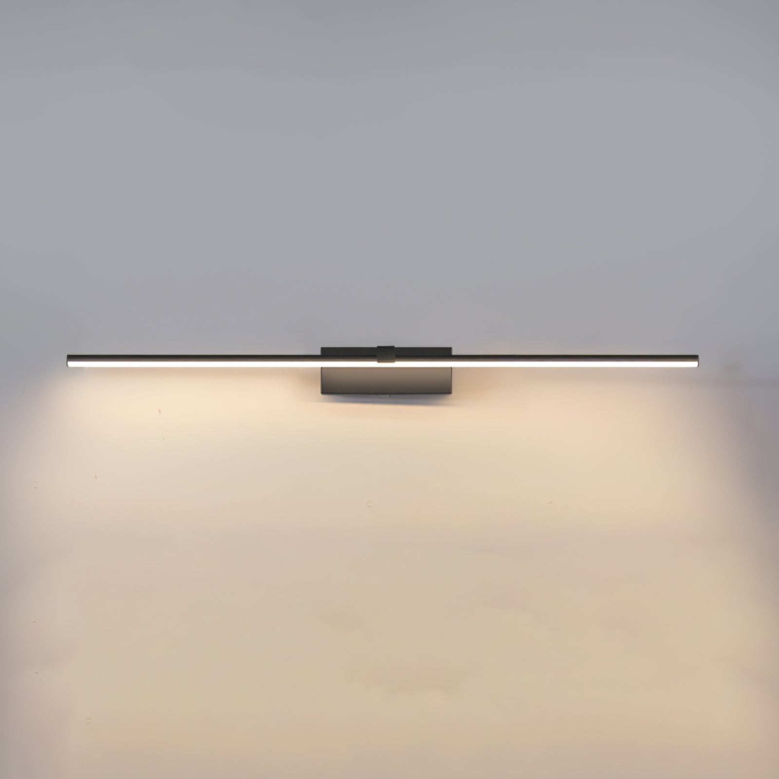 Black Linear LED Mirror Wall Light