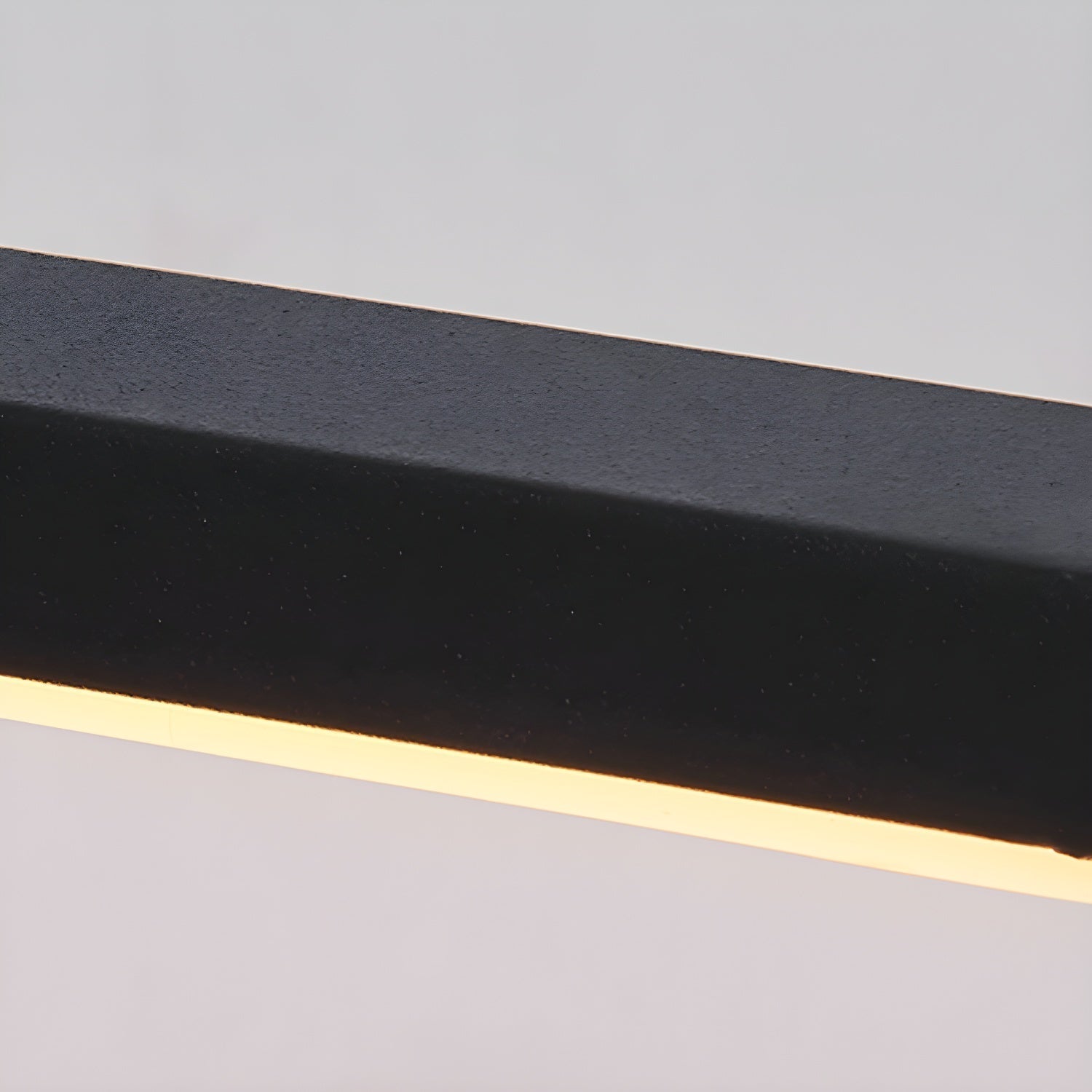 Black Linear LED Mirror Wall Light