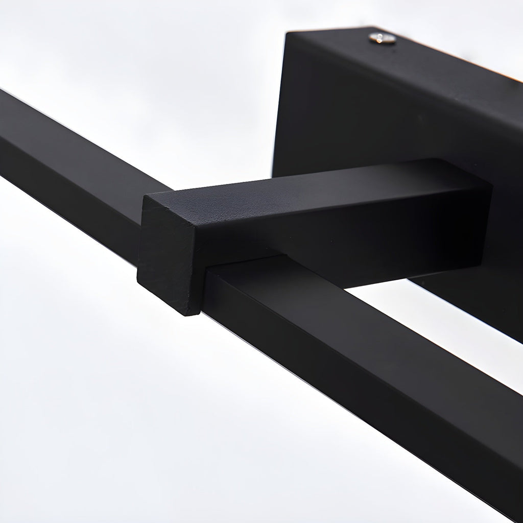 Black Linear LED Mirror Wall Light