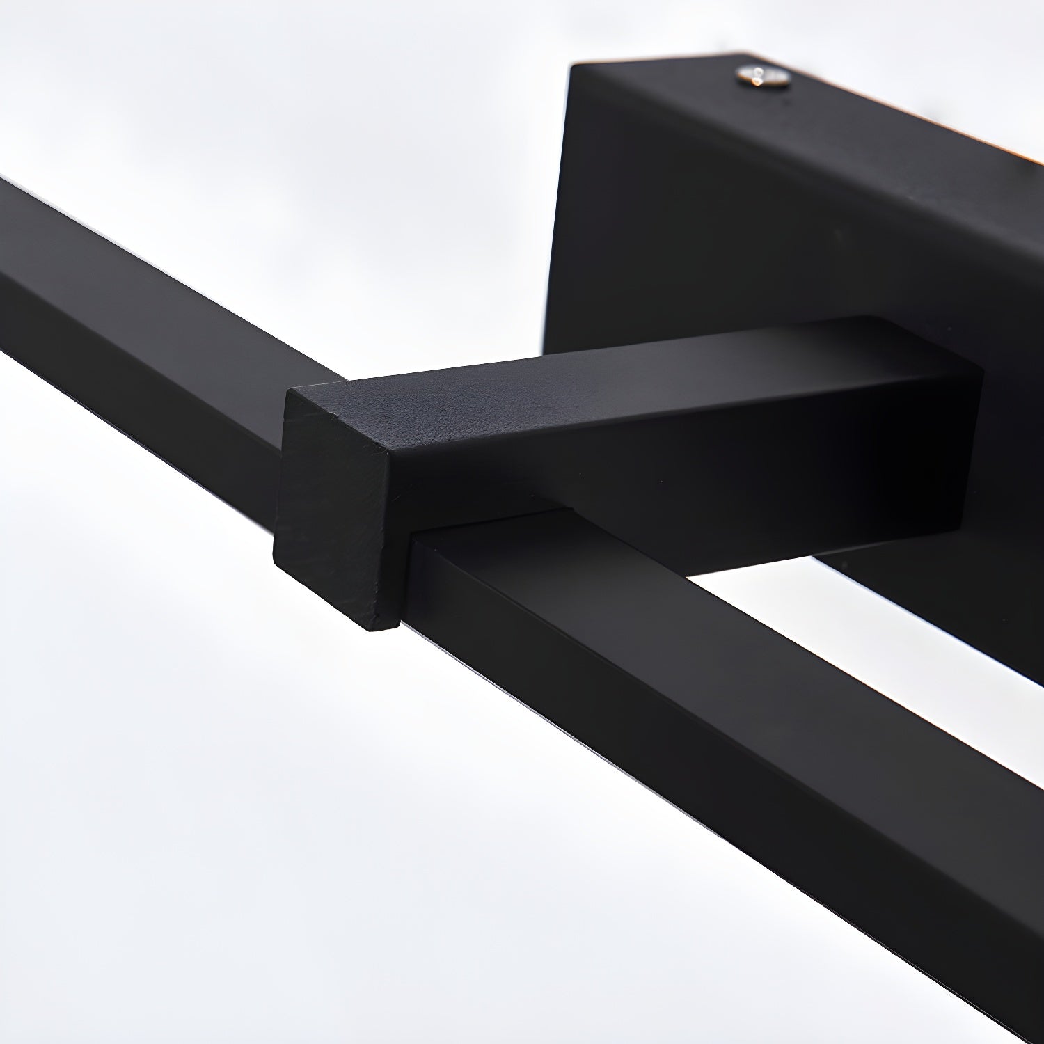 Black Linear LED Mirror Wall Light